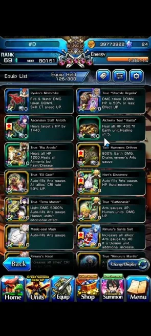 Global |Rank 69|29 Ascend+9 TW|[Touma,Fren,Frieren,Momo,M Mikasa,LuvRin,WH Fen,Rimuru]+TW,S Miyu,Etc|Lpot 427|Check SS(GS2491)