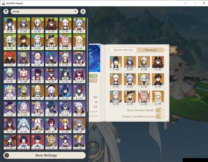 ASIA|AR 59|11 Limited+5(*5Weapon)|MHuTao+Sign,ArlecchinoC1,Nahida,Lauma,Navia,Yelan,Ayaka,Etc|MC Female|Take Mail|Check(GI5747)