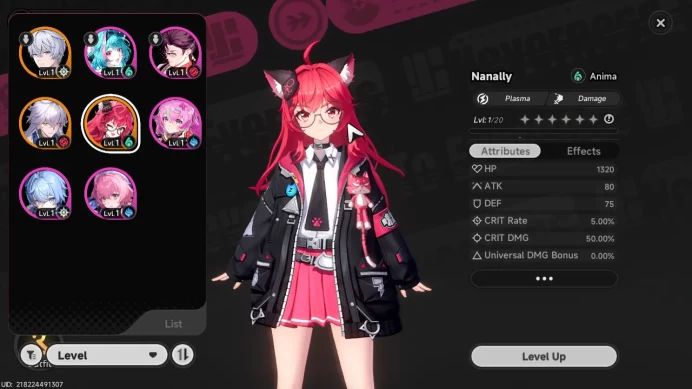 GLOBAL EU|HL 3| 2 SSR (Nanally+Baicang)+Car Skin| 5 SR [MintA3,EdgarA2,HanielA2, etc] |Male MC|Log Email|Take Email (NTE778)