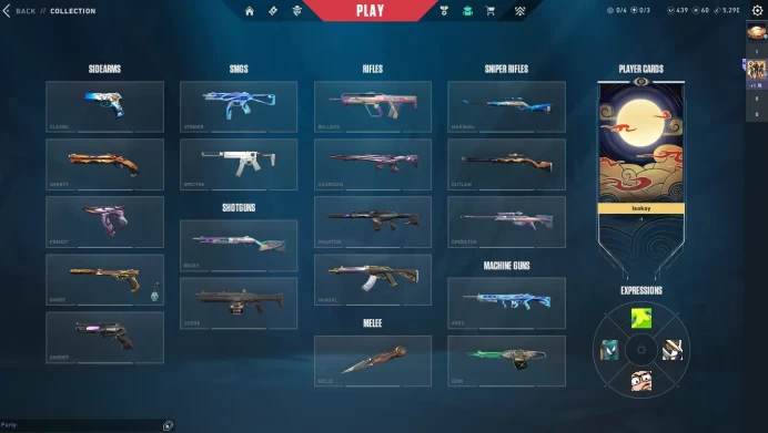 【Eu/Tuk】19.5k VP Spent | Total Skin: 29 | Unranked | 56 Level | 439 VP Free | Data Changeable | Full Access | Instant Delivery