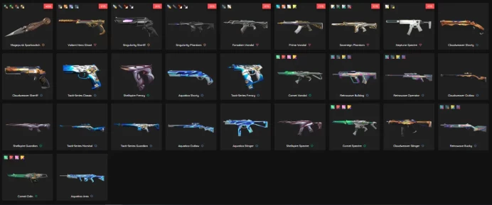 【Eu/Tuk】19.5k VP Spent | Total Skin: 29 | Unranked | 56 Level | 439 VP Free | Data Changeable | Full Access | Instant Delivery