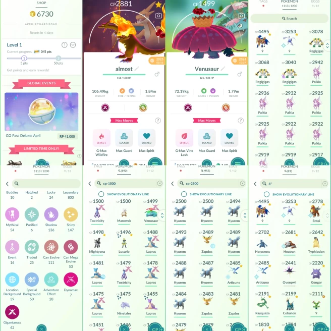 2186 Level 70 Eternatus Grusha Pose Coin x6730 Legends100 x12 Mega Rayquaza100 Zamazenta Crowned Shield 100iv Shiny Mega Latias and Latios