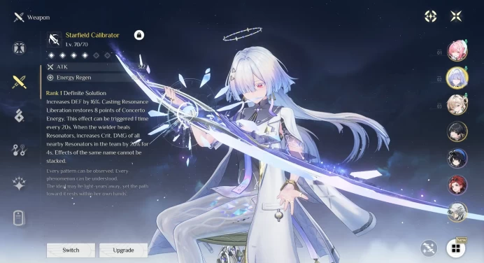 WW32 Server Europe Union Level 50 Mornye C6/С6 & Starfield Calibrator + Aemeath + Lynae