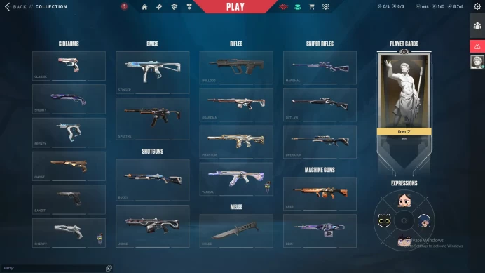 【Europe】25k VP Spent | Total Skin: 34 | Platinum | 57 Level | 664 VP Free | Data Changeable | Full Access | Instant Delivery