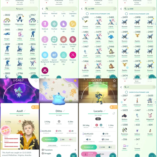 2189 Level 70 Eternatus Shiny Rotom Shiny Mega Rayquaza Shiny Primal Kyogre