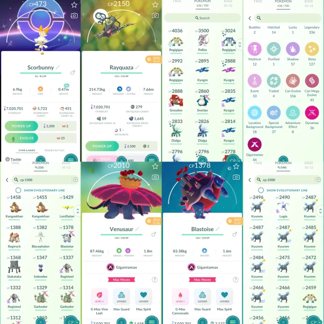 2194 Level 70 Shiny Mega Rayquaza Shiny Primal Kyogre Ruby BG Shiny Primal Groudon Shiny Mega Lucario