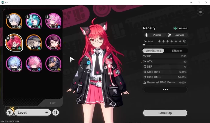 GLOBAL NA|HL 3|Fresh Starter 2 SSR Limited [Nanaly,Jiuyuan] & 6 SR [Aurelia,Adler,Edgar,Etc]|Male MC|Log Email|Take Email|NTE773