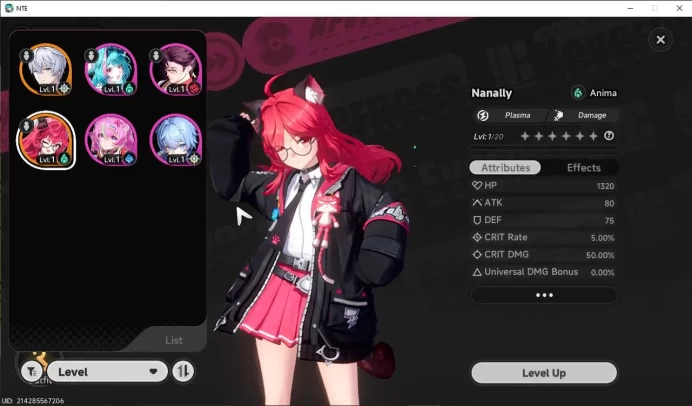 GLOBAL NA|HL 3|Fresh Starter 1 SSR Limited Nanally & 4 SR [Adler,Edgar,Etc]|Selector 46/50|Male MC|Log Email|Take Email|(NTE774)