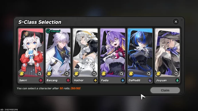 GLOBAL NA|HL 3| 2 SSR + 1 Selector On (Nanally+Baicang)+Car Skin | 5 SR Haniel A2,Skia Etc|Male MC|Log Email|Take Email (NTE780)