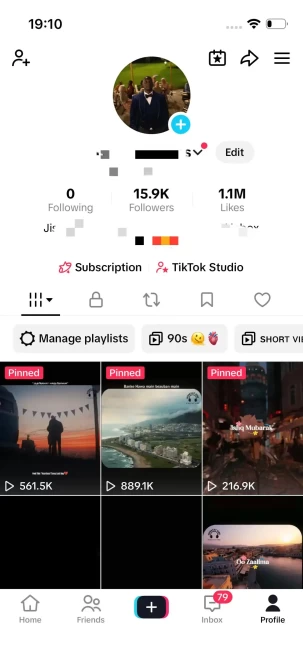 Instanly Delivery/ USA Monetized 15K Real Followers+1.1M Real Likes Account/ Creator Rewards Program Activated/ Full Access