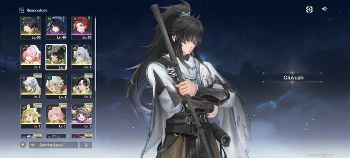 WW55 Qiuyuan C6+Emerald Sentence (Signa) Aemeath+Signa Zani 5 st. leg+constellation