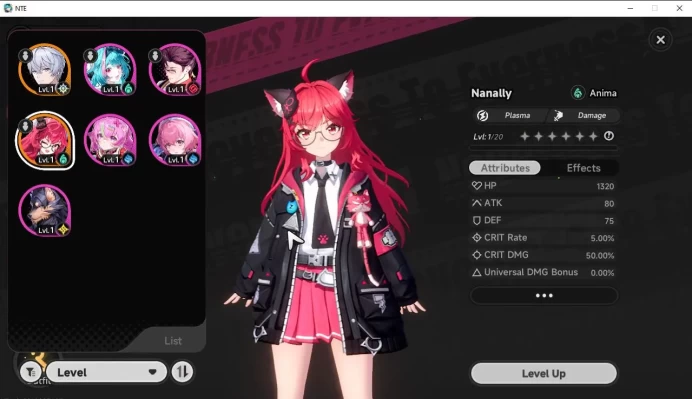 GLOBAL SEA|HL 4|1 SSR Limited Nanally + 1 S Arc|5 SR [Mint,Haniel,Adler,Etc]|Selector 44/50|Male MC|Log Email|Take Email(NTE817)