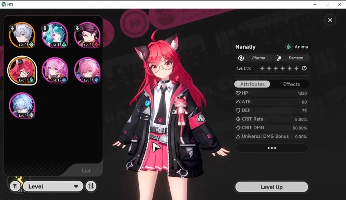 EU HL 3 | Fresh Starter Nanally + 5 SSR | Selector ON | Male MC | Log Email| Check SS ( NTE787)