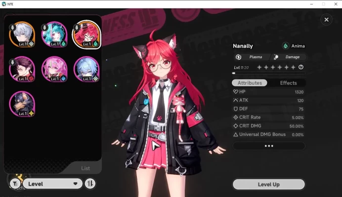 GLOBAL NA|HL 3| 1 SSR (Nanally)| 5 SR (MintA1,EdgarA2,HanielA2,etc) |Male MC|Log Email|Take Email (NTE807)