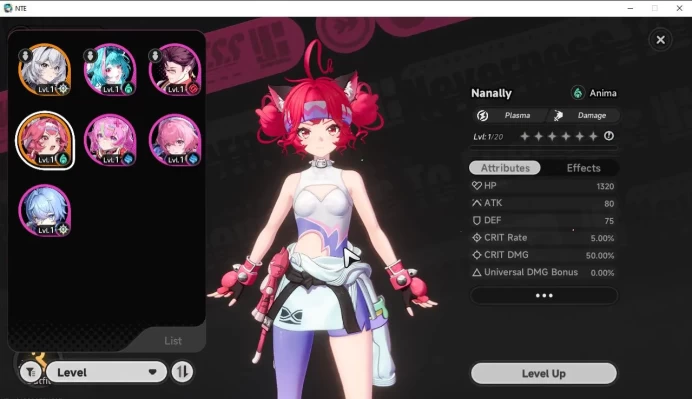 GLOBAL EU|HL 3|1 SSR Limited Nanally + Skin|5 SR [Mint,HanielA1,Adler,Etc]|Selector 43/50|Female MC|Log Email|Take Email(NTE821)
