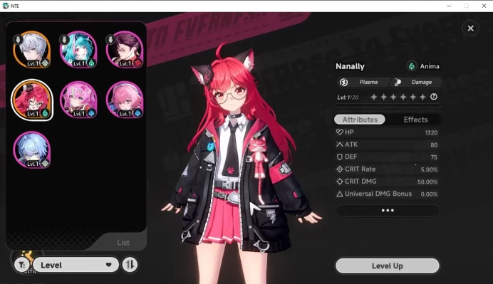 GLOBAL EU |HL 3|1 SSR Limited Nanally|1 S Arc|5 SR [Mint,Haniel,Adler,Etc]|Selector 41/50|Male MC|Log Email|Take Email(NTE828)