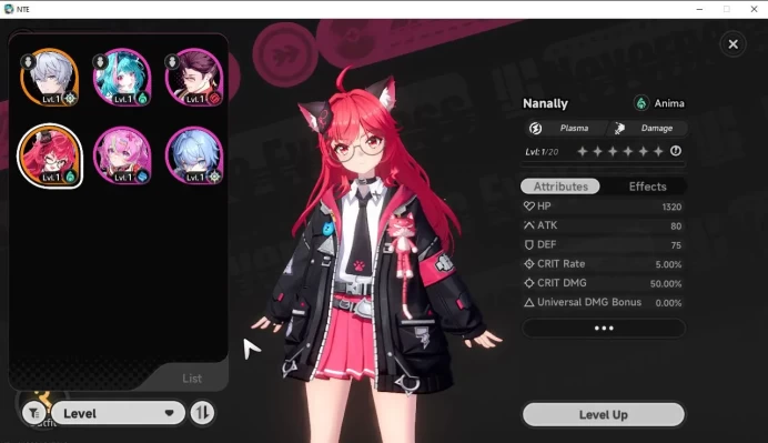GLOBAL EU |HL 3| 1 SSR Limited Nanally | 4 SR [Mint,Haniel,Adler,Etc]|Selector 45/50|Male MC|Log Email|Take Email(NTE827)