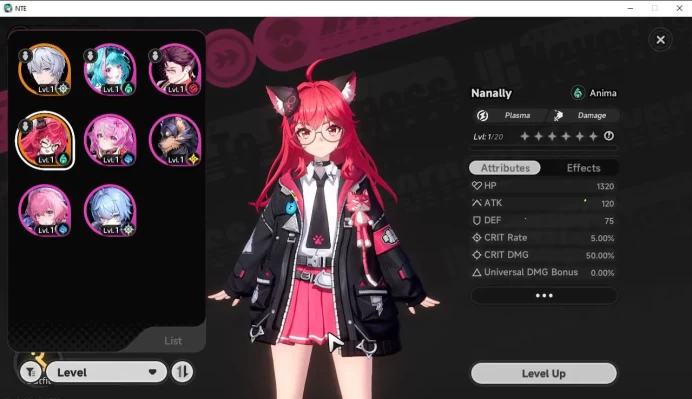 GLOBAL EU |HL 4| 1 SSR Limited Nanally A1 | 6 SR [Mint,HanielA1,SkiaA1,Etc]|Selector 44/50|Male MC|Log Email|Take Email(NTE814)