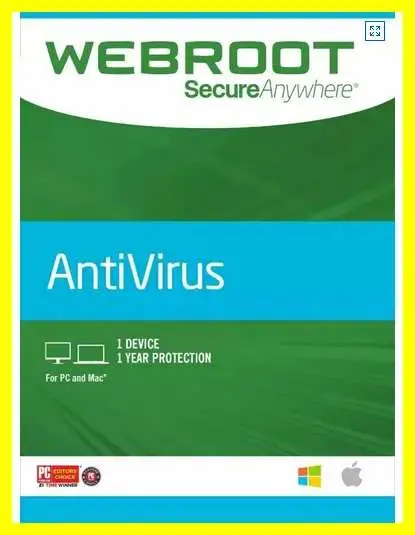 buy key Webroot SecureAnywhere AntiVirus 1 year 1 pc Fast delivery