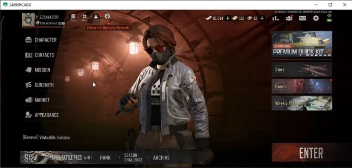 MOBILE Lv30|SV 116,6M|CV 11,5M|Battle Machete|Symphony AR57,Decree LR-AR1,Koi LR-AR2|Many Skin|CN ON|Infinite|Check SS(AB3042)