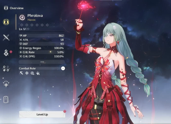 WW78 5* Aemeath + sign Everbright Polestar + 5* Phrolova + 5* Cartethyia + Verina C1 + Lingyang + Encore