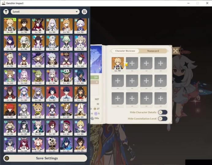 ASIA|AR 59|9 Limited+2(*5Wep)|ChascaC1+Sign,Linnea,Columbina,Skirk,Escoffier,Neuvillete,Nahida,Raiden,Etc|TakeMail|Check(GI6040)