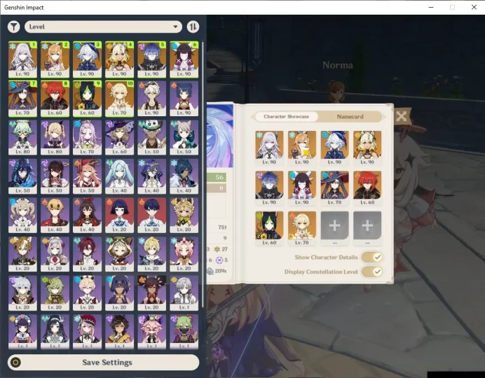 ASIA|AR 56|6 Limited+3(*5Wep)|Prime Team Skirk|Flins+Sign,Columbina,Skirk,Escoffier,Furina,Xilonen|TakeMail|Check(GI6035)