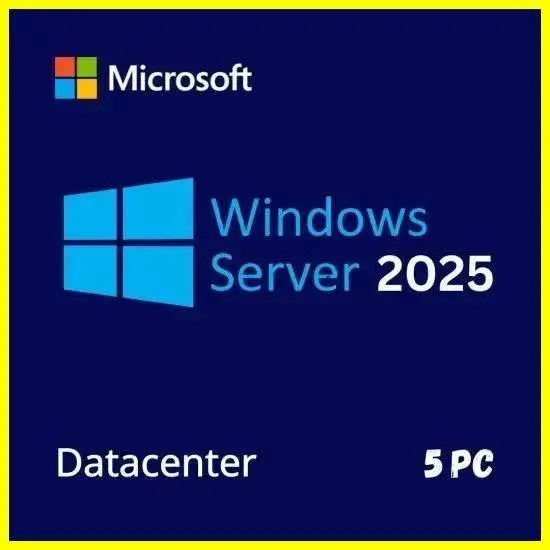 Buy key WINDOWS Server 2025 Datacenter 5PC Direct Online Activation Fast Delivery