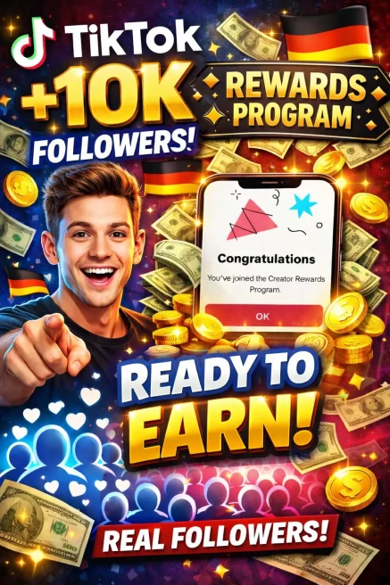 [GERMANY] Monetized Account Creator Program Program Active – Start Earning | +10K Real Organic Followers | Full Access & Email Included