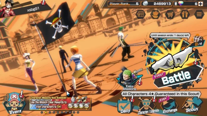 Global|5EX|T5E V.Nusjuro,TFE Marshal D.Teach,WI Trafalgar Law,GP EdwardNewgate,LH Monkey D.Garp|Rank 5|Bandai|Check(OPBR2340)