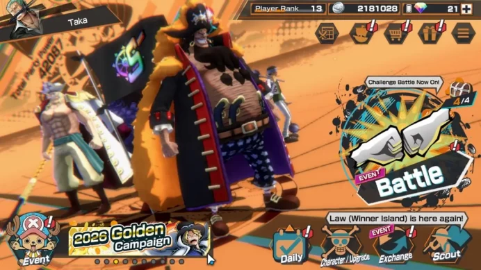 Global|3EX 1MAX|The4Emperor Teach,BMO Kaido,GP Newgate|Rank 13|Bandai|Check(OPBR2337)