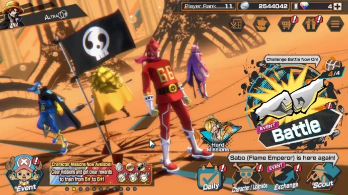 Global|3EX|Flame Emperor Sabo,Winner Island Law,BlackBeard Pirates Kuzan|Rank 11|Bandai|Check(OPBR2336)