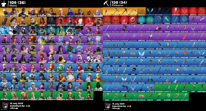 [Rent Cheap Accounts for 14 Days] 109 skins | Candy Axe | Siren | Harley Hitter | Dynamo | Star Wand | Get Griddy | Phantasm NLS35
