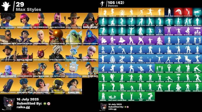 [Rent Cheap Accounts for 14 Days] 109 skins | Candy Axe | Siren | Harley Hitter | Dynamo | Star Wand | Get Griddy | Phantasm NLS35