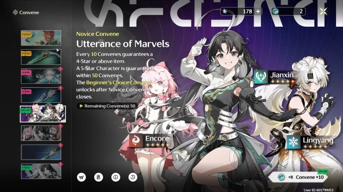 WW18 Europe Shorekeeper + Stellar Symphony x2 + Zani + Carlotta + Jianxin C1 + Encore 36 Lvl