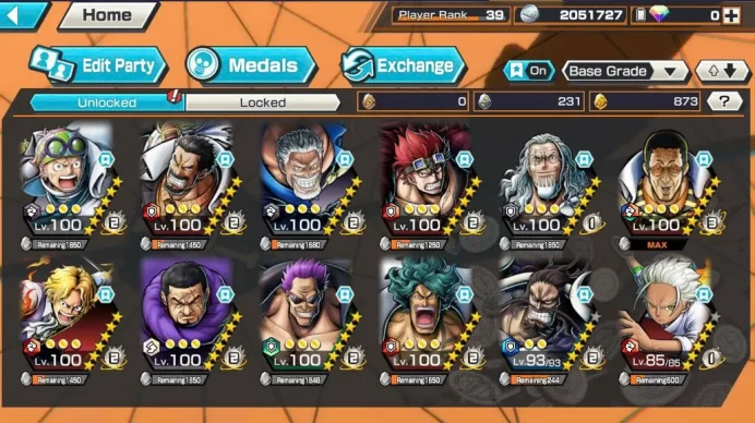 BR685-IOS+Android-Hyber 14+Kizaru Full Boost+4 Ex(Garp+Zephyr+Kaido)+873 Fragment+Good Medal+Support 161%+Many BF Max Koby+Rayleigh+Issho+Amarak