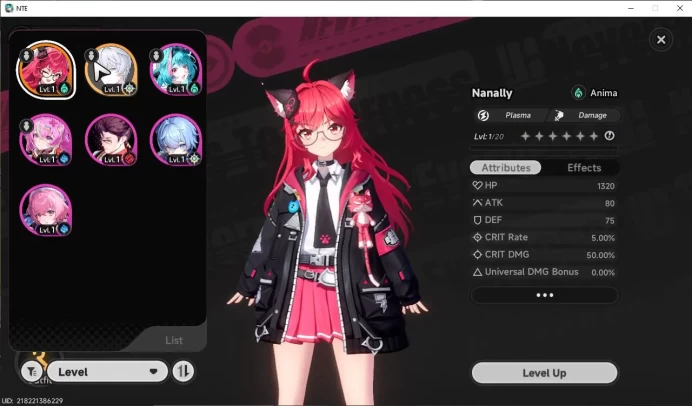 GLOBAL NA |HL 3| 1 SSR Limited Nanally + Car Skin |5 SR [Aurelia,Adler,Etc]|Selector 40/50|Male MC|Log Email|Take Email (NTE840)