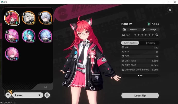 GLOBAL EU |HL 3| 2 SSR Limited Nanally, Hathor|4 SR [Mint+Sign,Aurelia,Etc]|Selector 43/50|Male MC|Log Email|Take Email(NTE846)