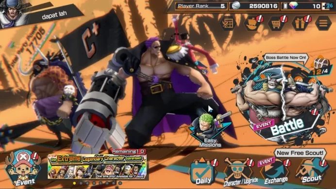 Global| 5 EX| AM Sword [Borsalino],Awakened Rob Lucci,The SCA Kaido,BP Kuzan,FILM Zephyr |Rank 5|Log Bandai|(OPBR2114)