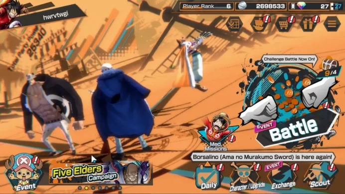 Global|3  EX|Winner Island Trafalgar law,Gp Gol D.Roger,Stongest Creature Kaido |Rank 6 | Log Bandai |(OPBR2066)