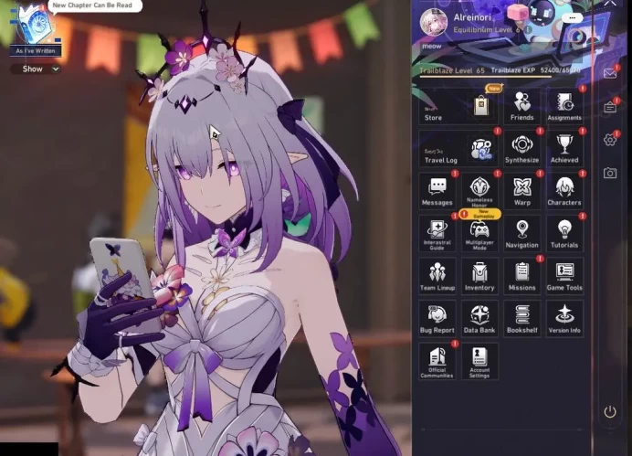 Asia|TL 65|9 Limited|[Phainon,Castorice]+Sign,Evernight,Saber,Sparkle,Dante,Ruan Mei,Etc|Mc Male|Take Mail|Check SS|(HSR6637)