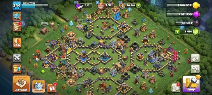 SA-PREMIUM | TH18 MAX | BEST FULL MAX DEFENCE  [HERO-83-105-70-80-50-7] NICE EPIC EQUIPMENT | NC YES |  BH 10 FULL MAX | FULL ACCESS