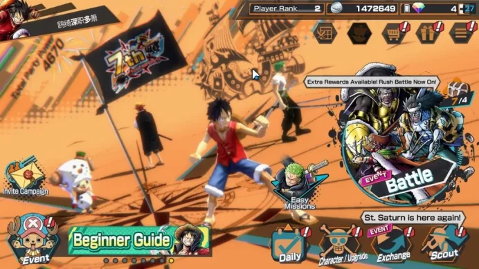 Global|5 EX|T5E St.Jaygarcia,TFE Marshal D.Teach,Kaido'Son Yamato,Blackbeard Kuzan,FLM Zephyr|Rank 2|LogBandai|CheckSS(OPBR1921)