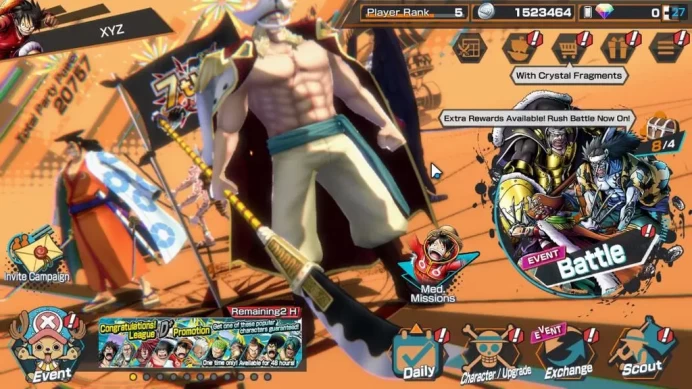 Global| 2 EX | Blackbeard Pirates Kuzan,Great Pirates Edward Newgate |GF 300+|Rank 5|LogBandai|CheckSS(OPBR1917)