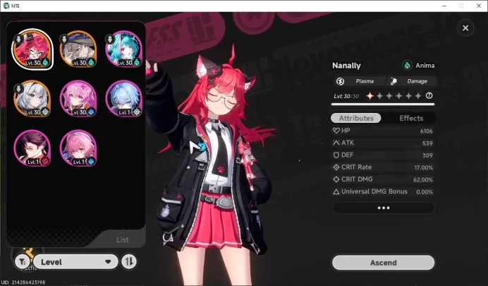 GLOBAL ASIA |HL 11| 2 SSR Limited [Nanally A1,Jiuyuan]+5 SR+Rover A1|+SEA HL3 [Nanally]|Female MC|Log Email|Take Email|(NTE858)