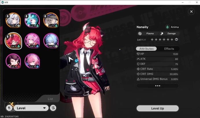 GLOBAL NA |HL 3| 2 SSR Limited Nanally & Jiuyuan |5 SR [Haniel,Edgar,Etc]|Selector 40/50|Female MC|Log Email|Take Email|(NTE861)
