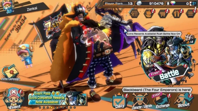 Global|6 EX| Gear 5 Luffy,KING Gol D.Roger,TFE D.Teach,T5E Jaygacia,AMS Borsalino,BP Kuzan,|Rank 13|LogBandai|CheckSS(OPBR1900)