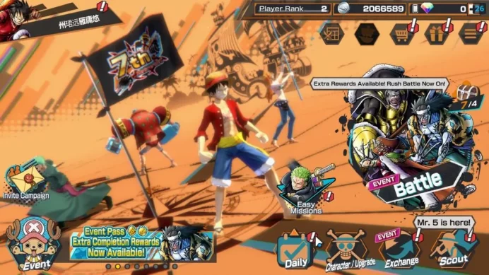 Global|5 EX|TFE Marshal D Teach,KOP Gol D. Roger,FilmZ Zephir,BP Kuzan,TFE St. Saturn|Rank 2|Log Bandai|CheckSS(OPBR1891)