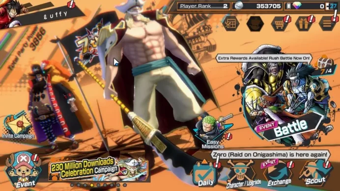 Global|2 EX|Great Pirate Edward Newgate,TFE Marshal D Teach|Rank 2|Log Bandai|CheckSS(OPBR1890)