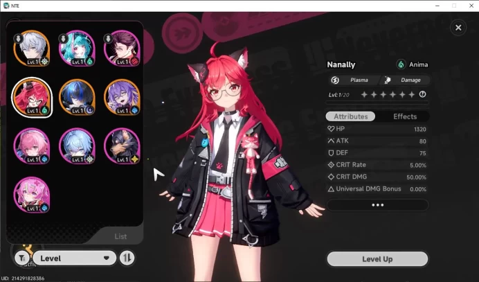GLOBAL EU |HL 3| 3 SSR Limited Nanally,Daffodill,Fadia |6 SR [Haniel,Adler,Etc]|Selector ON|Male MC|Log Email|Take Email|NTE873